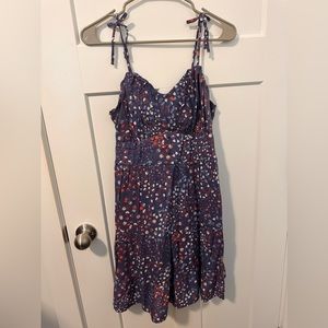 Short Red, White, and Blue Dress
